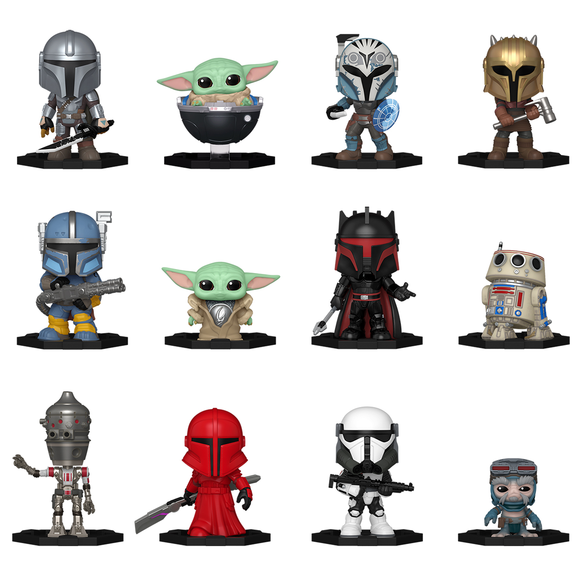 Колекційна ігрова фігурка Funko Mystery Minis The Mandalorian Star Wars-Мандалорець — превʼю 5