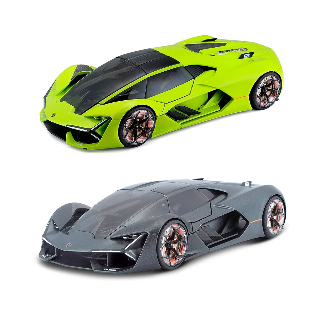 Автомодель Lamborghini Terzo Millennio Bburago 1:24 металева — превʼю 20