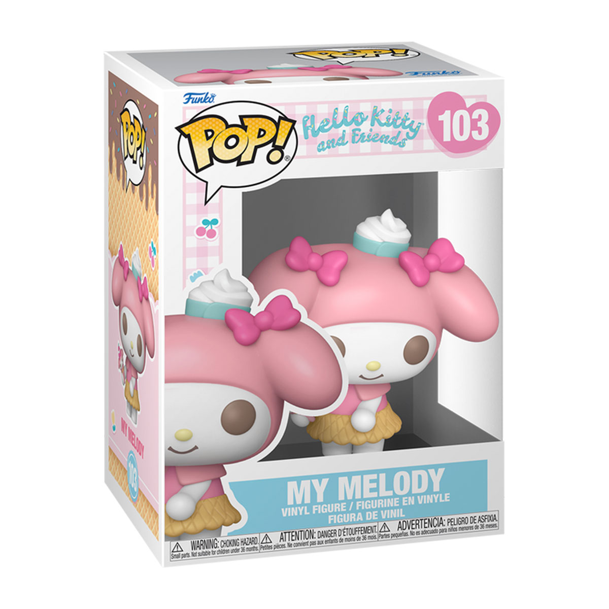 Ігрова фігурка Funko POP Hello Kitty - My Melody колекційна Рожевий — превʼю 3
