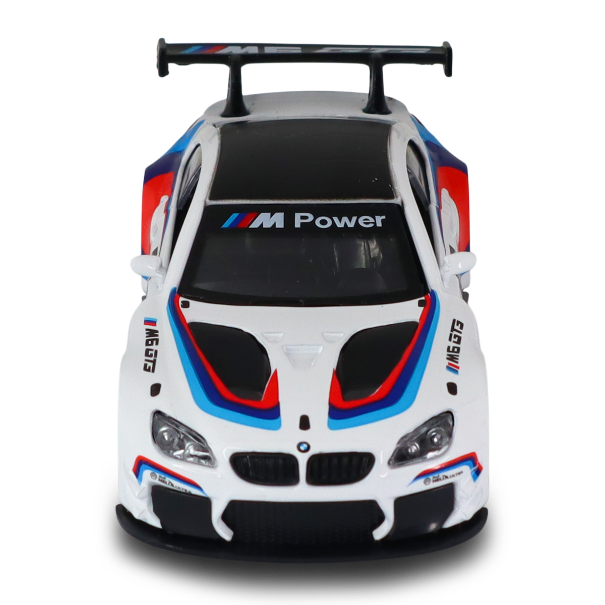 Автомодель BMW M6 GT3 Techno Drive металева 1:44 Біла — превʼю 29