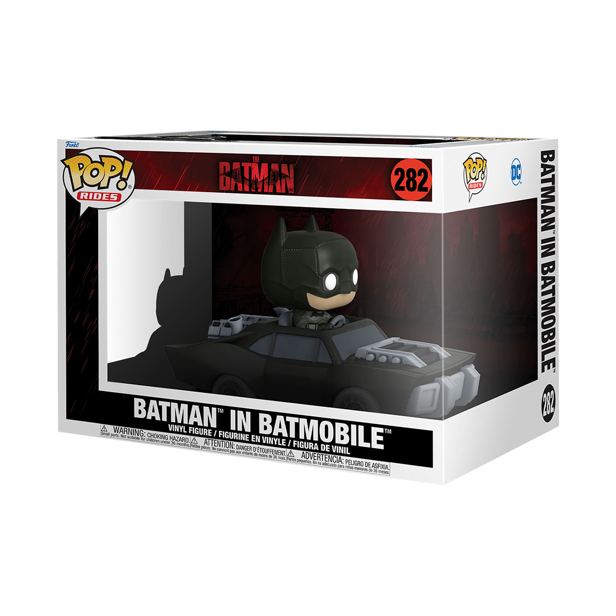 Ігрова фігурка Funko Pop Ride Бетмен Batman в бетмобілі серії DC колекційна — превʼю 6