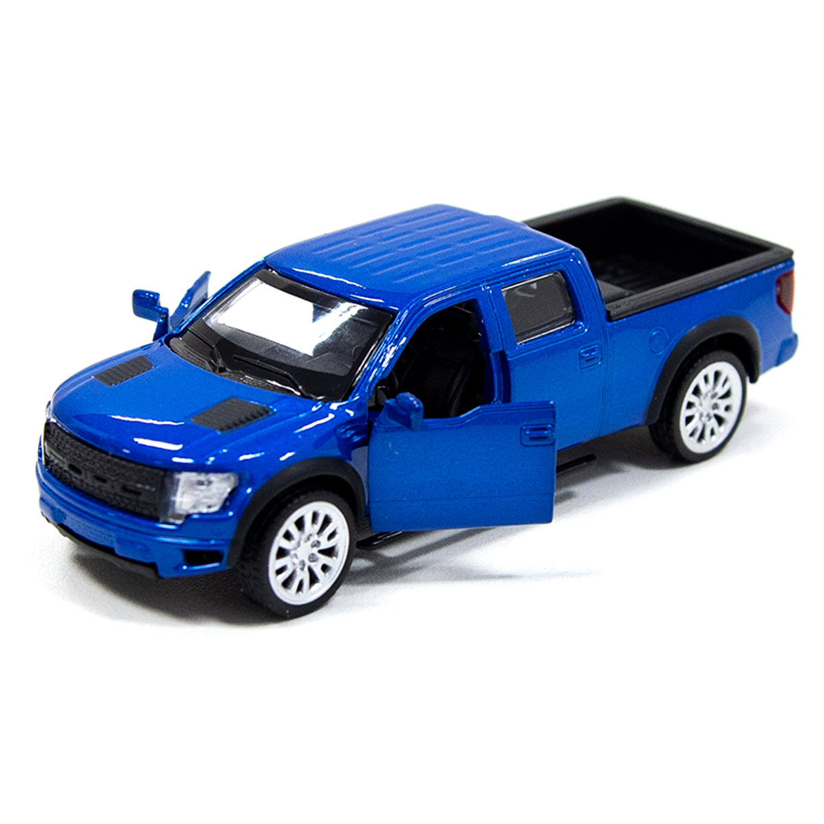 Автомодель FORD F-150 SVT Raptor TechnoDrive металева Синя — превʼю 11