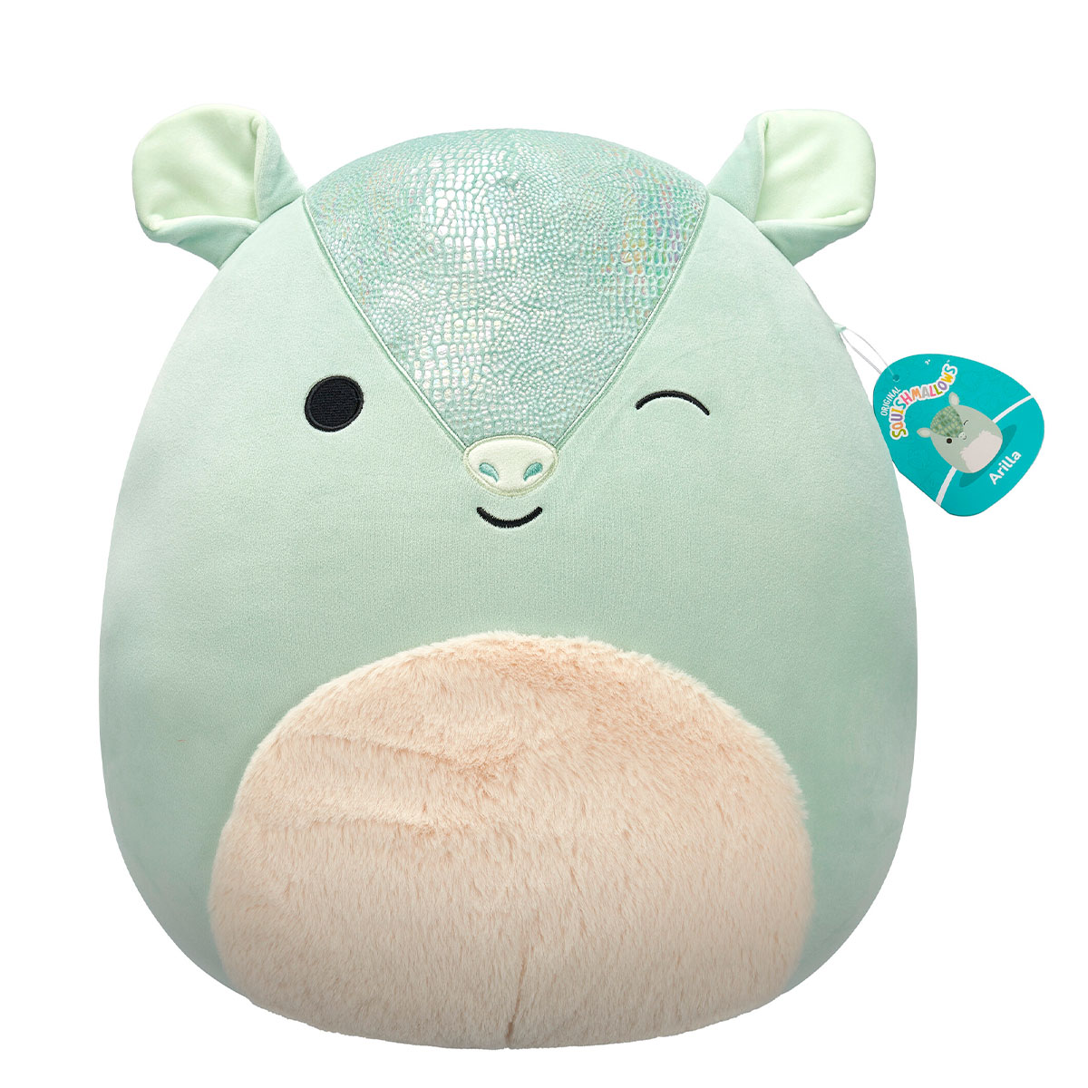 М'яка іграшка Squishmallows — Броненосець Арілла (Arilla) — 40 cm — превʼю 14