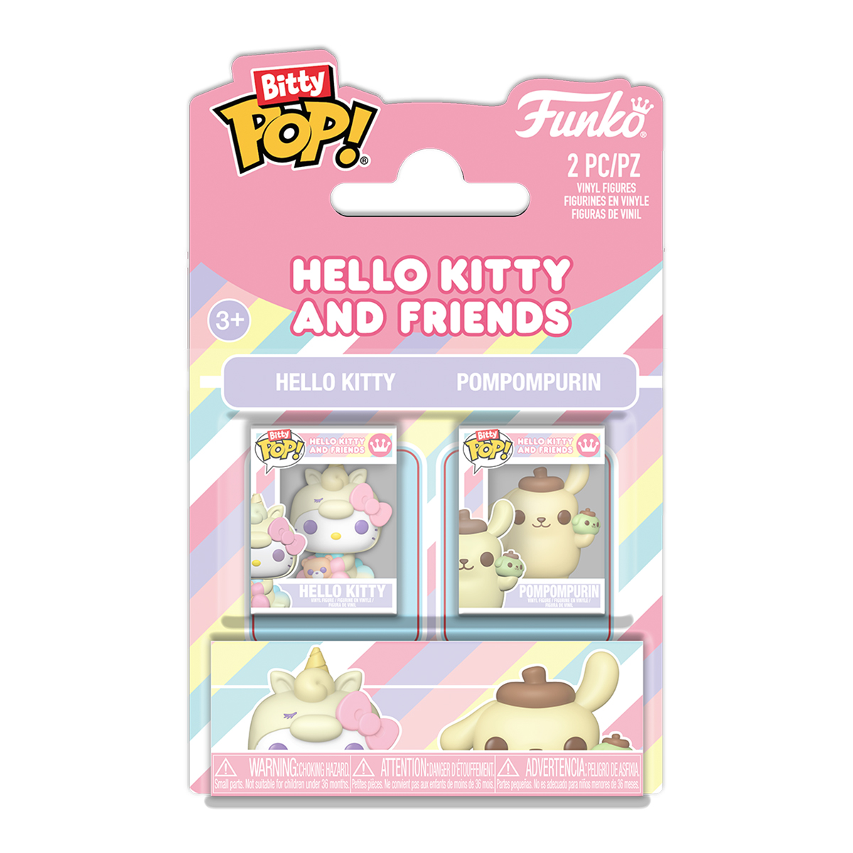 Фігурки Funko Bitty Pop — Хелоу Кітті та Помпомпурін (Hello Kitty & Pompompurin) — 2,3 см — превʼю 4