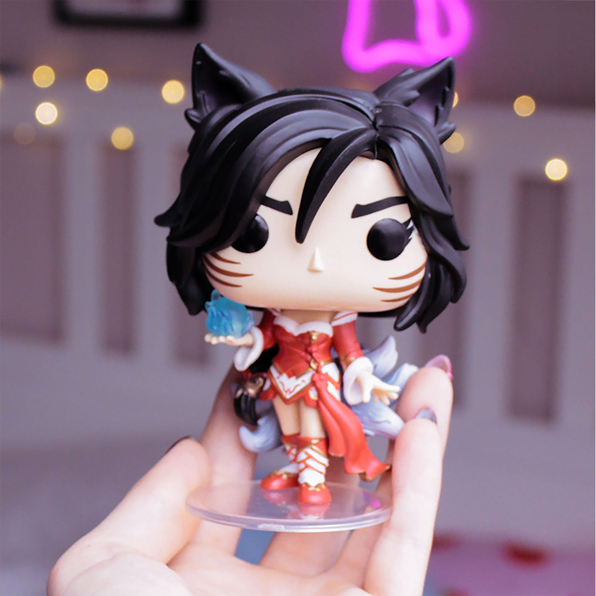 Колекційна ігрова фігурка Ліга Легенд Ahri - Арі Funko POP стильна ігрова — превʼю 6