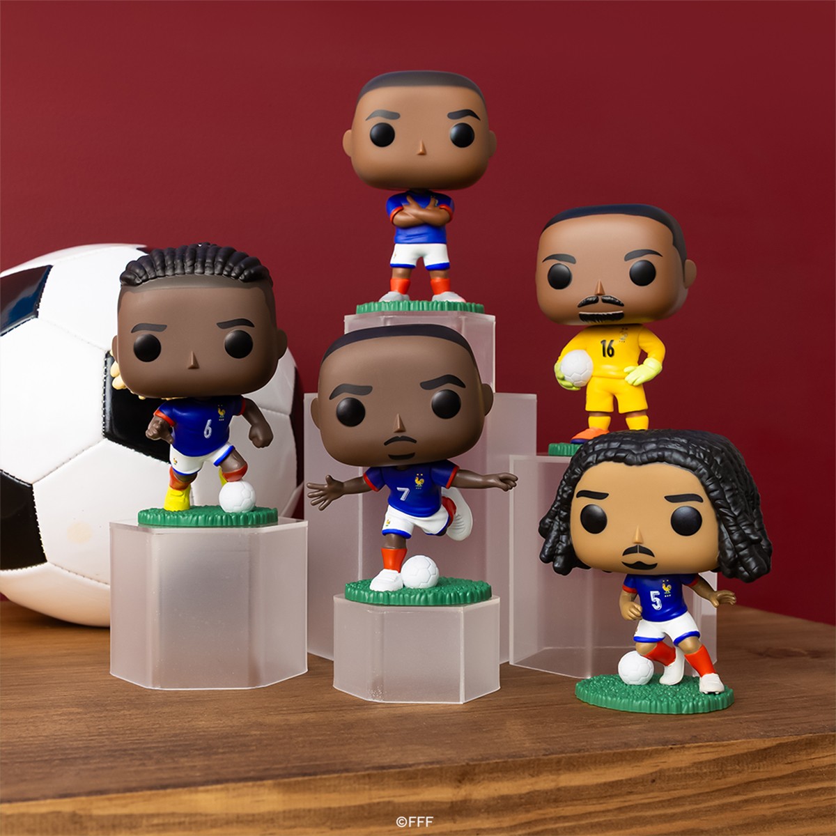 Ігрова фігурка Колекційна Funko POP Football Jules Kounde Жюль Кунде Франція — превʼю 11