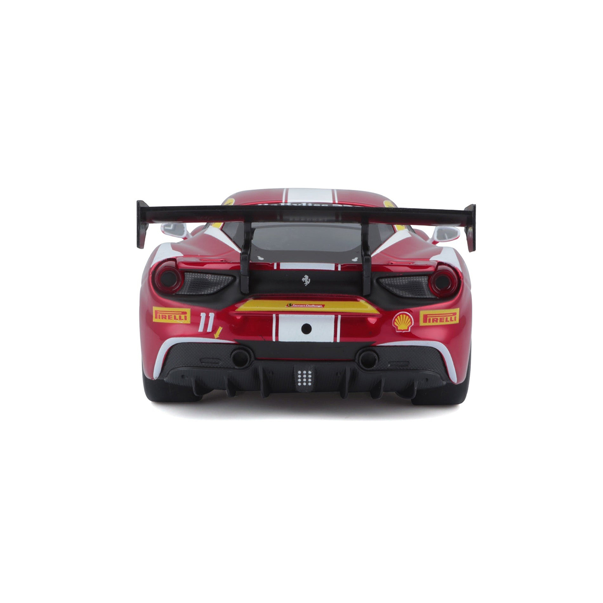 Автомодель Ferrari 488 Challenge Bburago 1:24 Червона — превʼю 18