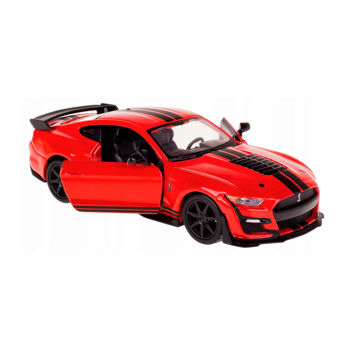 Автомодель Ford Shelby GT500 Bburago Street Fire 1:32 Червона — превʼю 12