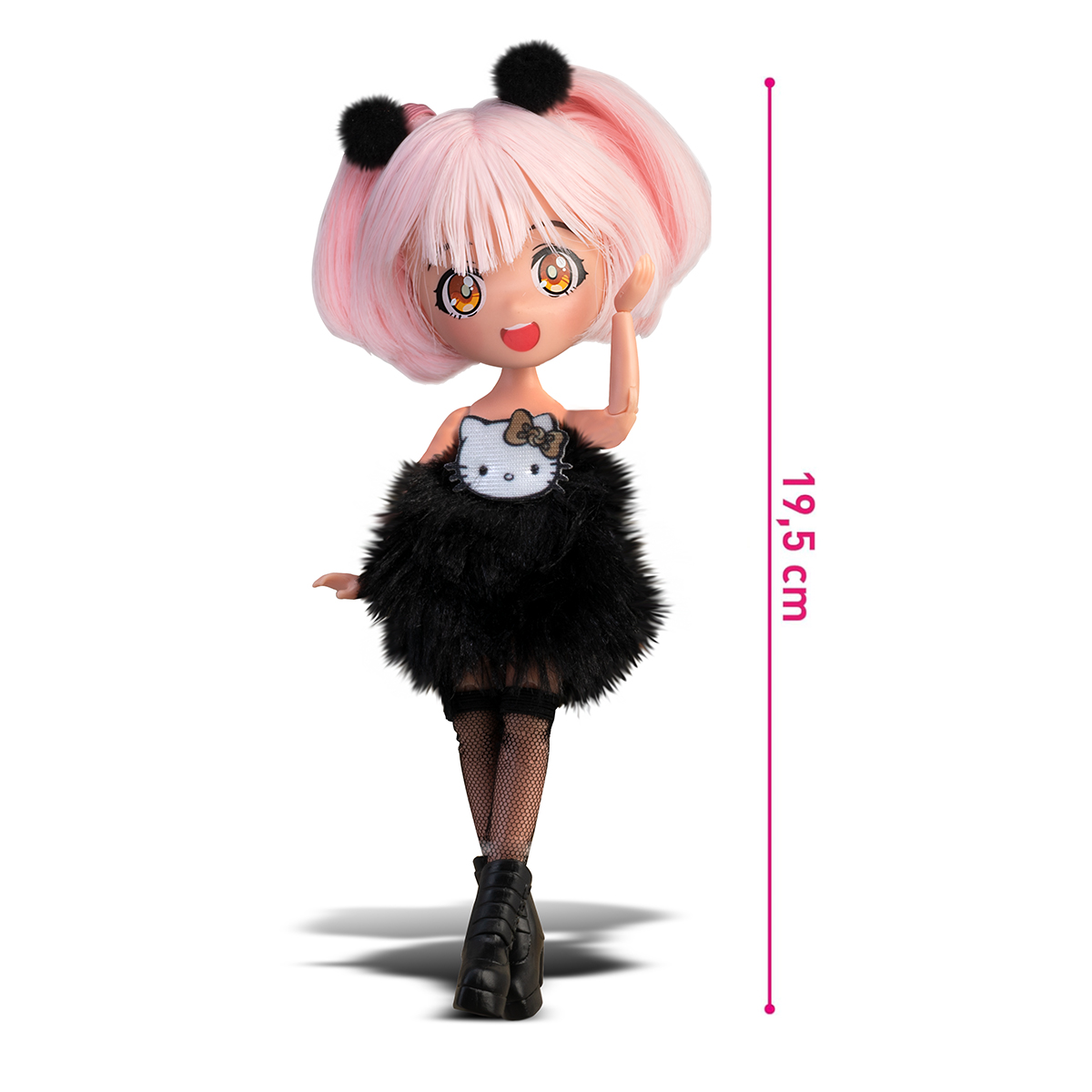 Лялька 4SF Manga Dolls Hello Kitty Золота Діва 19,5 см — превʼю 13