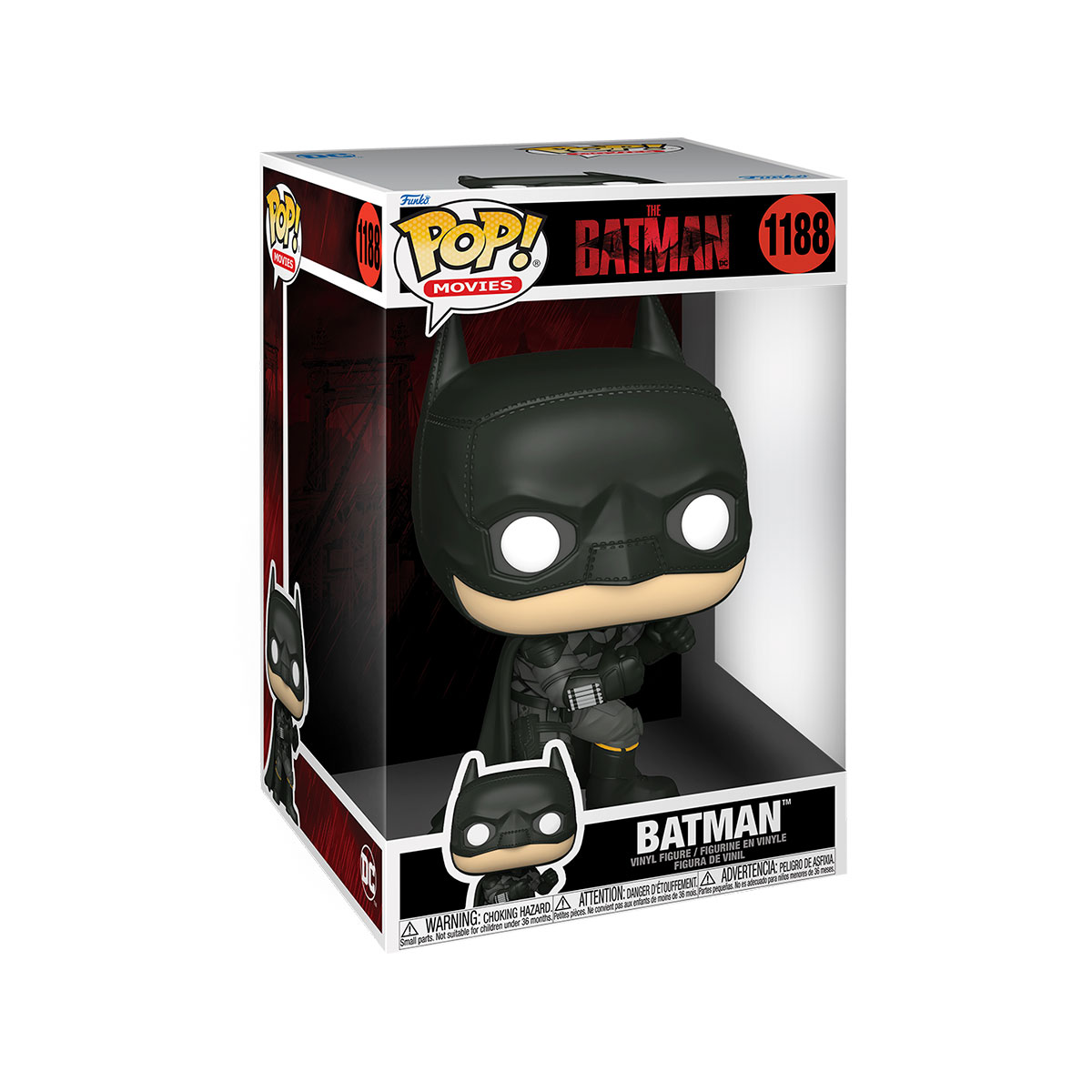 Колекційна ігрова фігурка DC Batman - Funko Pop супергерой Чорний — превʼю 6