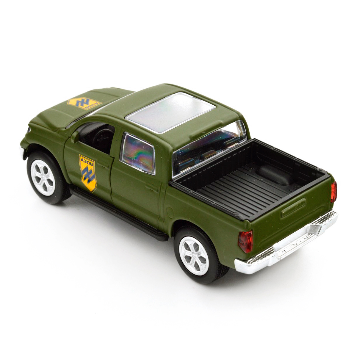 Автомодель Toyota Tundra Азов серії Шеврони Героїв 1:40 металева — превʼю 26