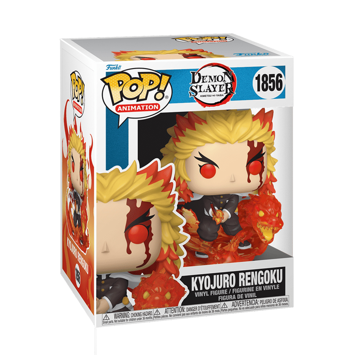 Колекційна ігрова фігурка Funko POP Demon Slayer - Kyojuro Rengoku 9 стиль — превʼю 3