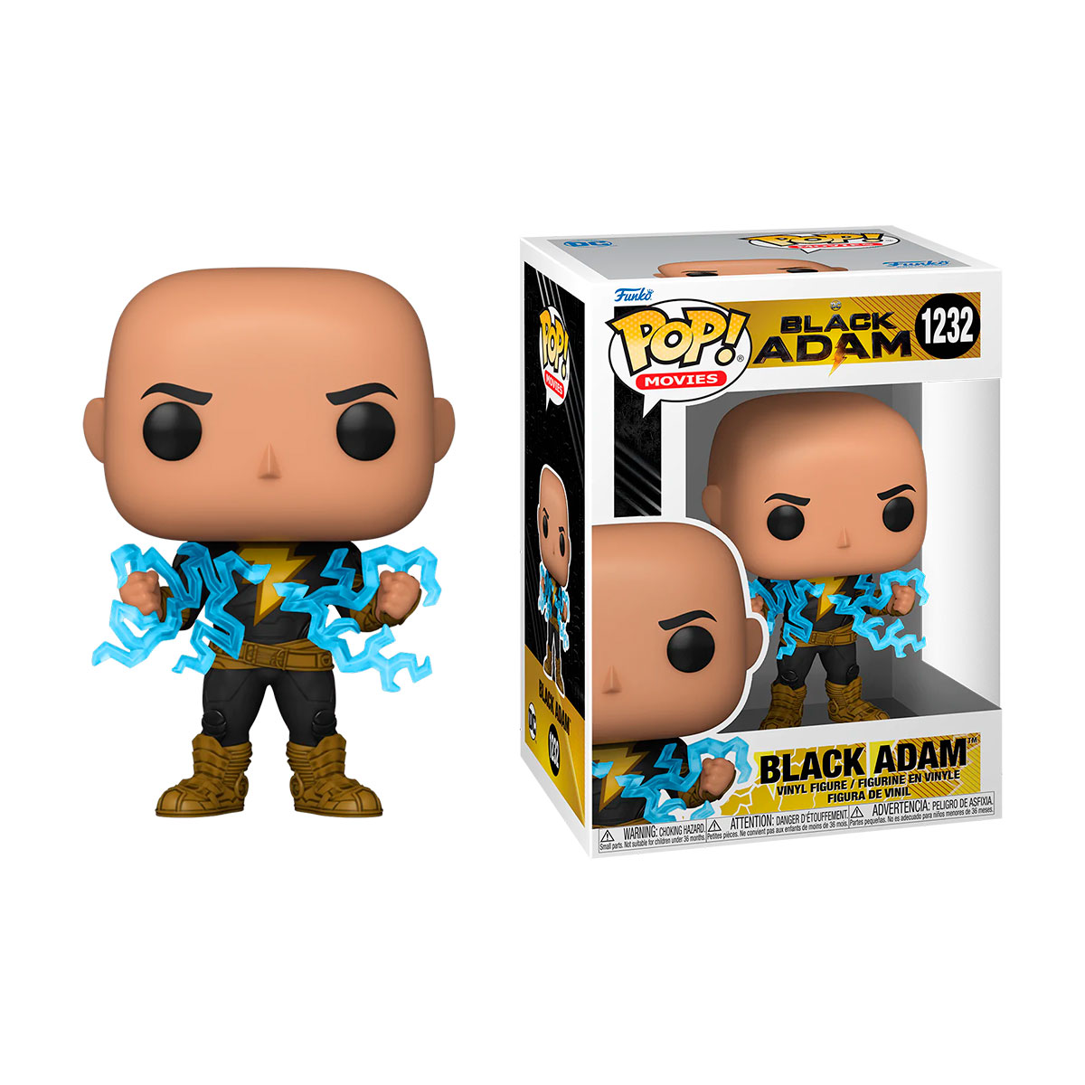 Ігрова фігурка Колекційна DC Black Adam - Funko Pop Black Adam Glow Chase — превʼю 9