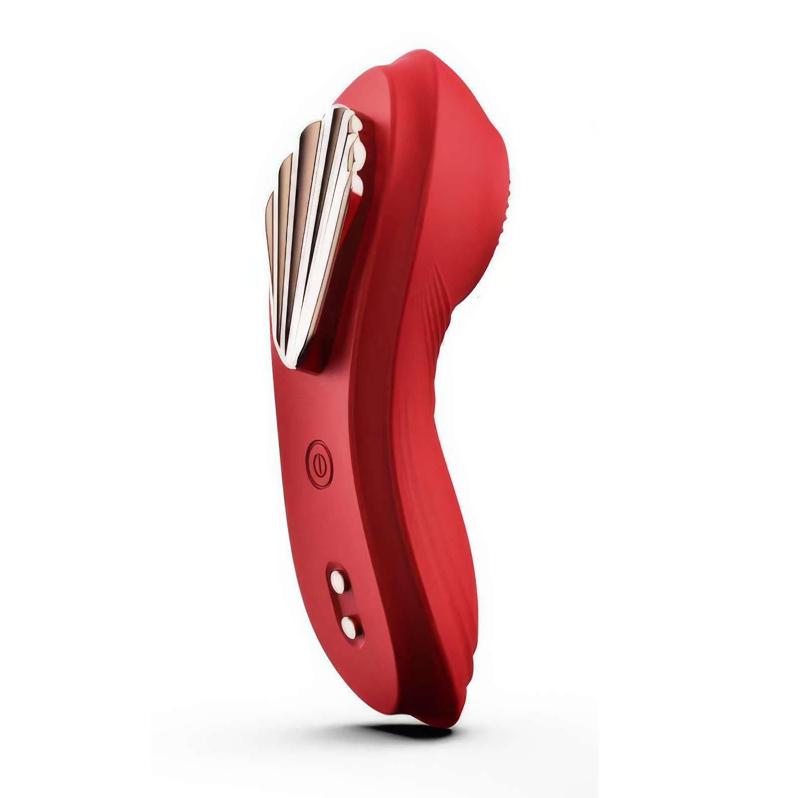 Смарт-вібратор Love Spouse Magnetic кліторальний 11 см для жінок USB 10 режимів червоний