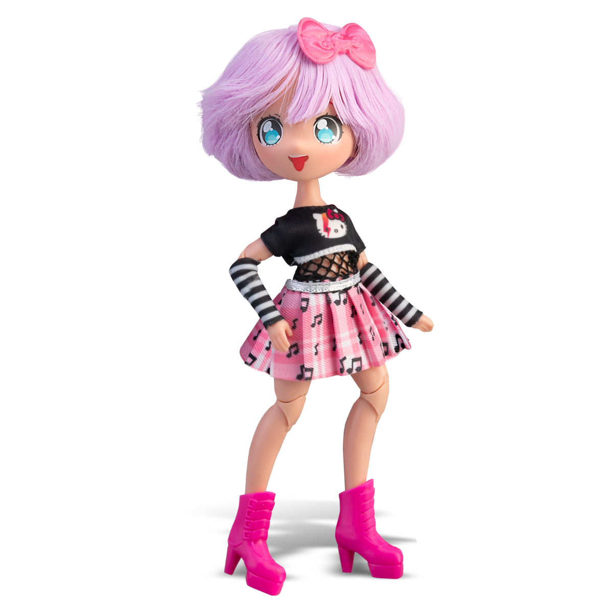 Лялька Manga Dolls Hello Kitty Тедді Рок 19,5 см — превʼю 16