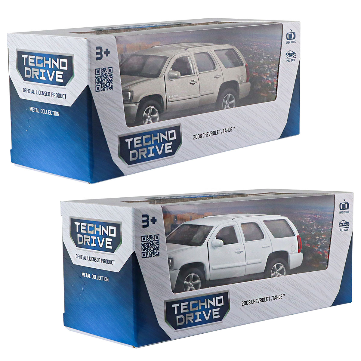 Автомодель Chevrolet Tahoe 2008 Techno Drive металева 1:43 — превʼю 23