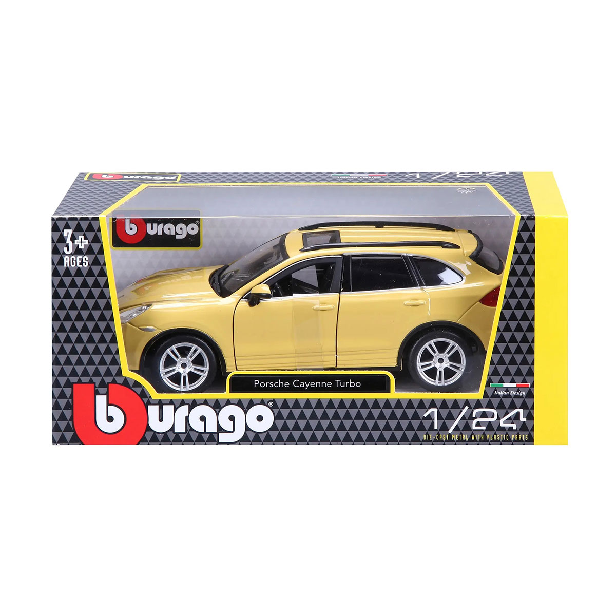 Колекційна автомодель Porsche Cayenne Turbo Bburago 1:24 — превʼю 22