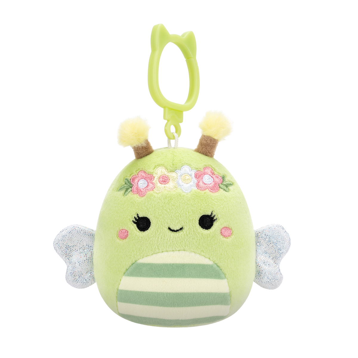 М'яка іграшка на кліпсі Squishmallows – Бджілка Сібіл (Sunny the Bee) – 9 см — превʼю 8