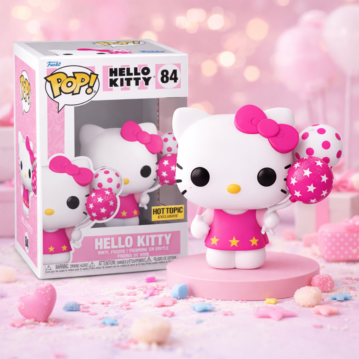 Ігрова колекційна фігурка Hello Kitty - Хелло Кітті Funko POP серія мультфільм — превʼю 6