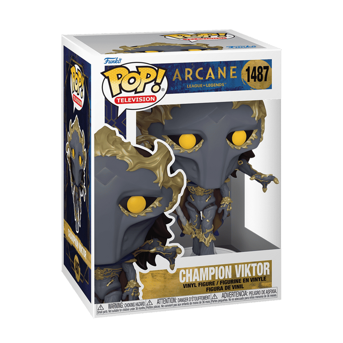 Колекційна фігурка Funko POP Arcane Viktor - Аркейн Віктор ігрова пластикова — превʼю 3