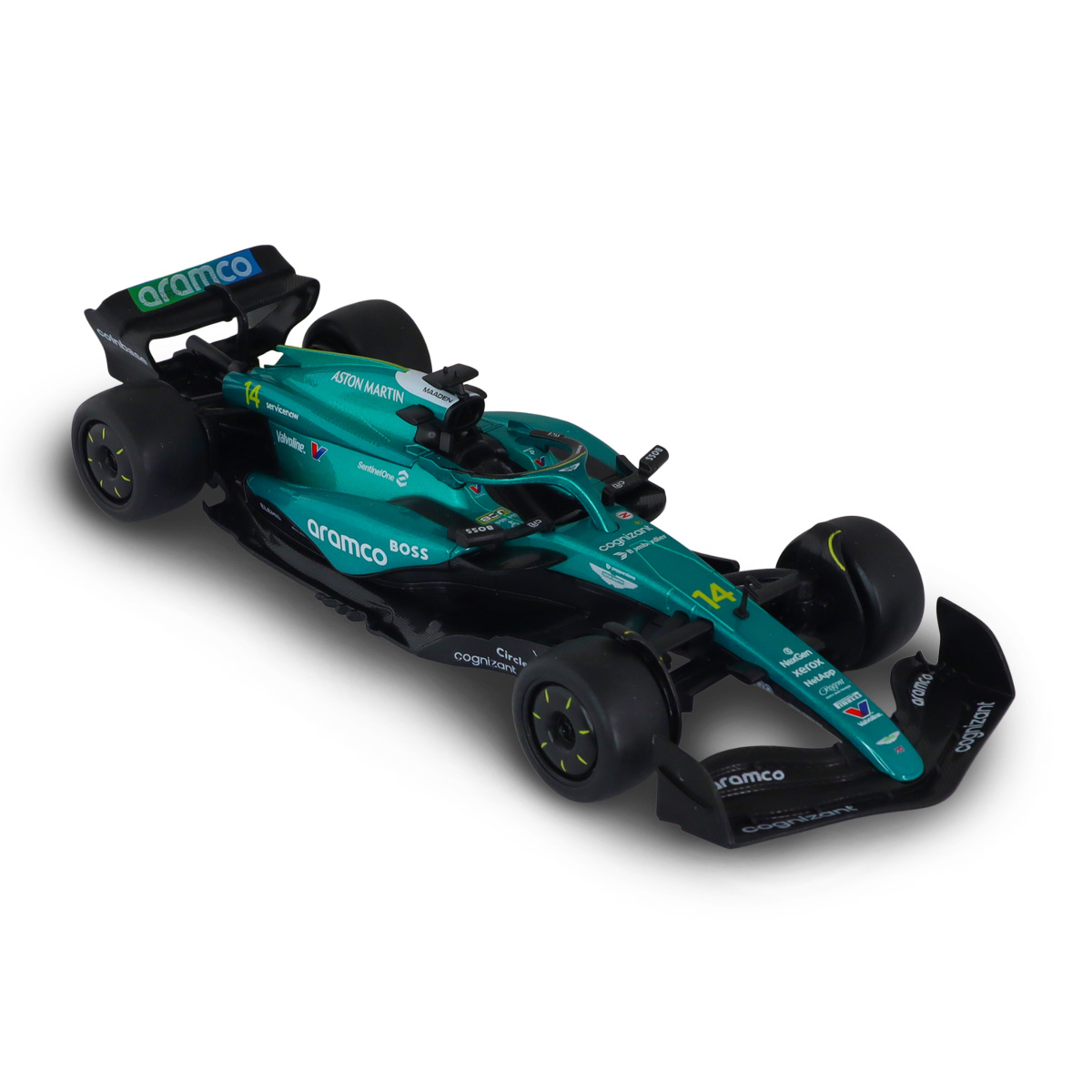 Автомодель Techno Drive Aston Martin F1 2024 металева 1:24 Бірюзова — превʼю 28