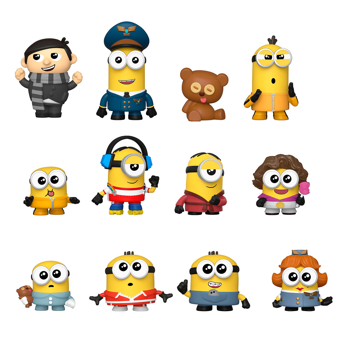 Колекційна ігрова фігурка Minions 2 Посіпаки - Funko Mystery Minis Різнокольорова — превʼю 5