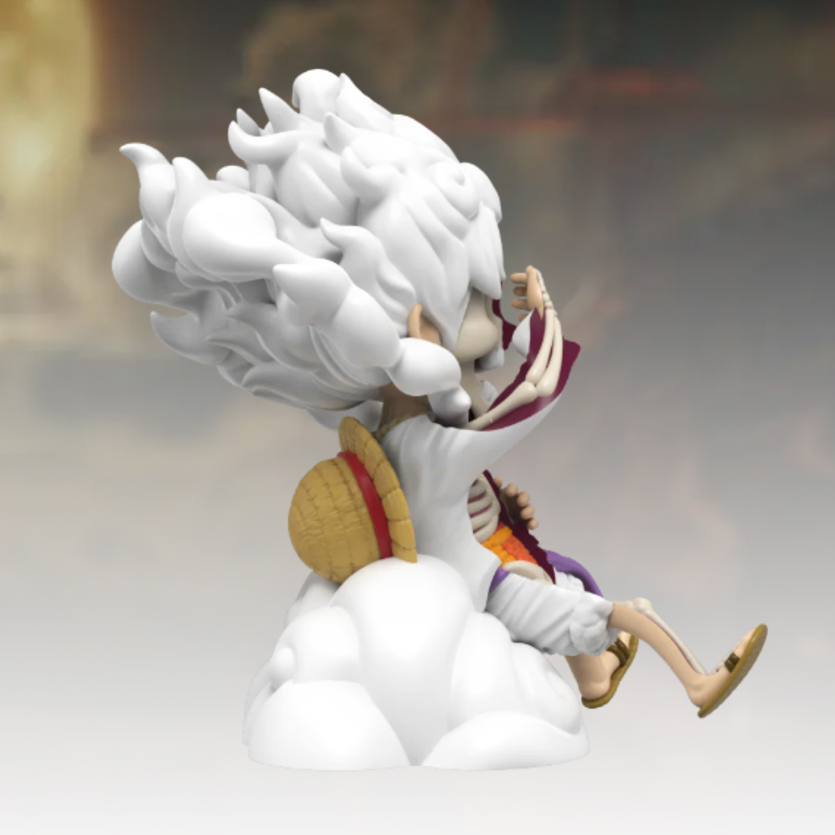 Колекційна фігурка One Piece - Luffy Gear 5 Mighty Jaxx аніме персонаж — превʼю 10
