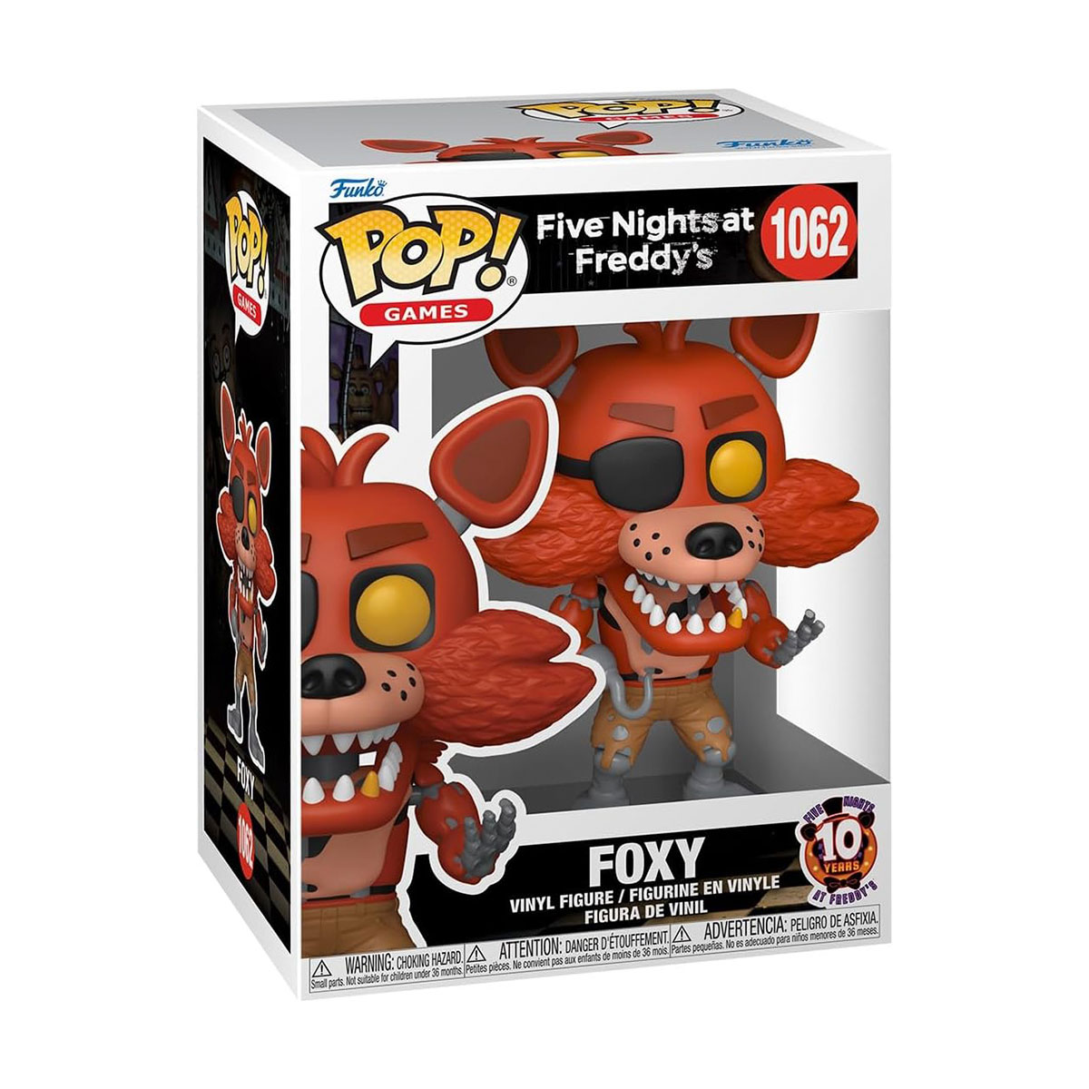 Колекційна фігурка Five Nights at Freddys 10th Anniversary - Foxy Funko — превʼю 4