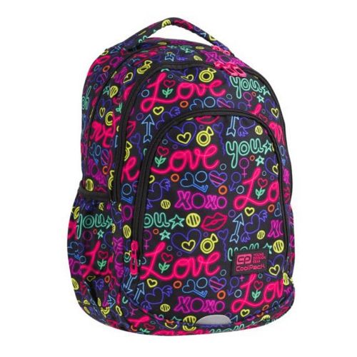 Рюкзак молодіжний CoolPack Prime LOVE 41x31,5x15 см Різнокольоровий
