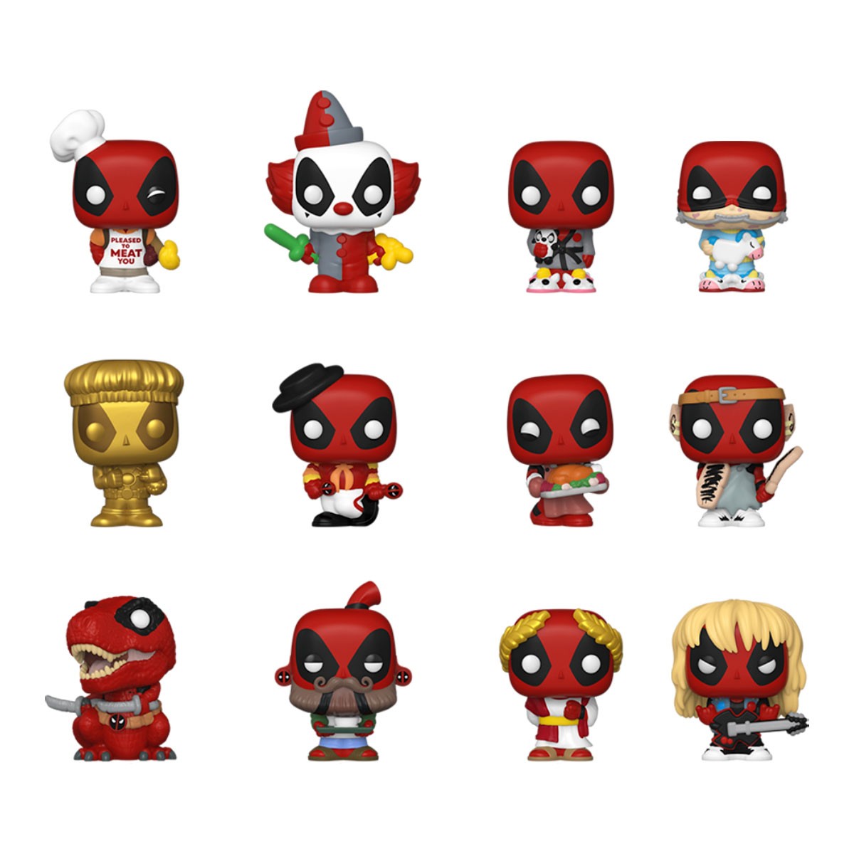 Фігурка Funko Bitty Pop — Дедпул (Deadpool) — 2,5 см в асортименті — превʼю 7