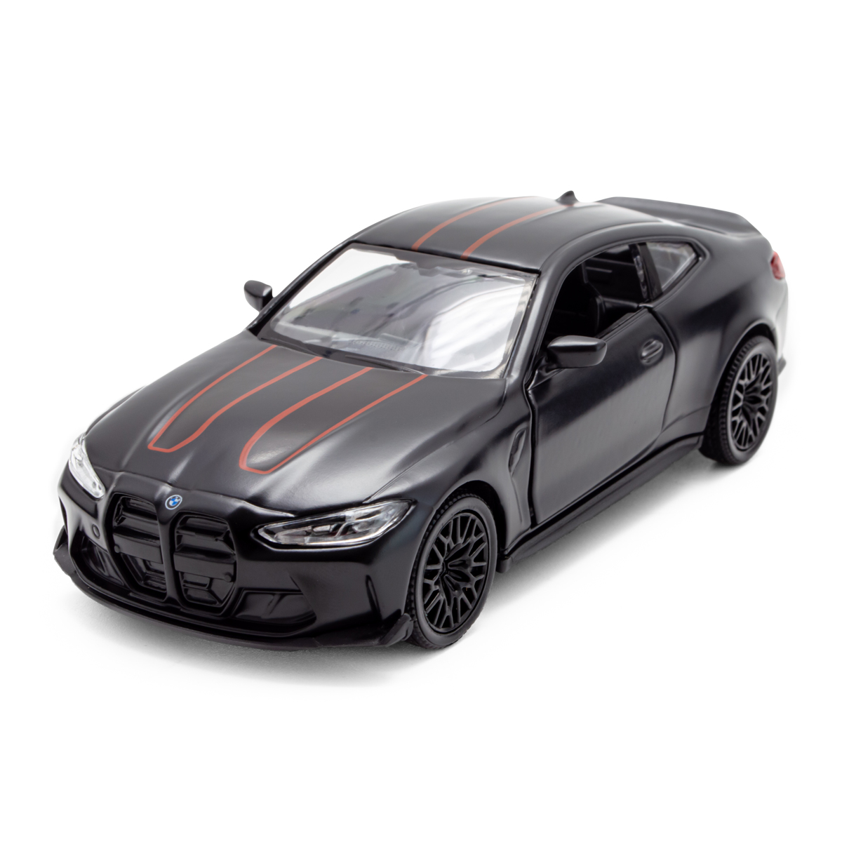 Автомодель BMW M4 CSL 2023 Techno Drive 1:38 металева Чорна — превʼю 16