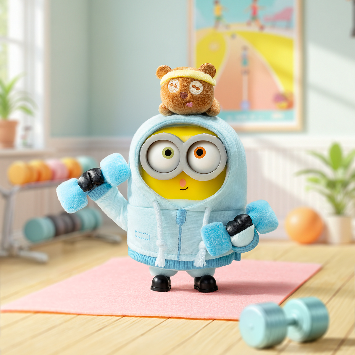 М'яка іграшка РOP TOP 52Toys – Посіпаки Bob & Tim – З кільцем — превʼю 16
