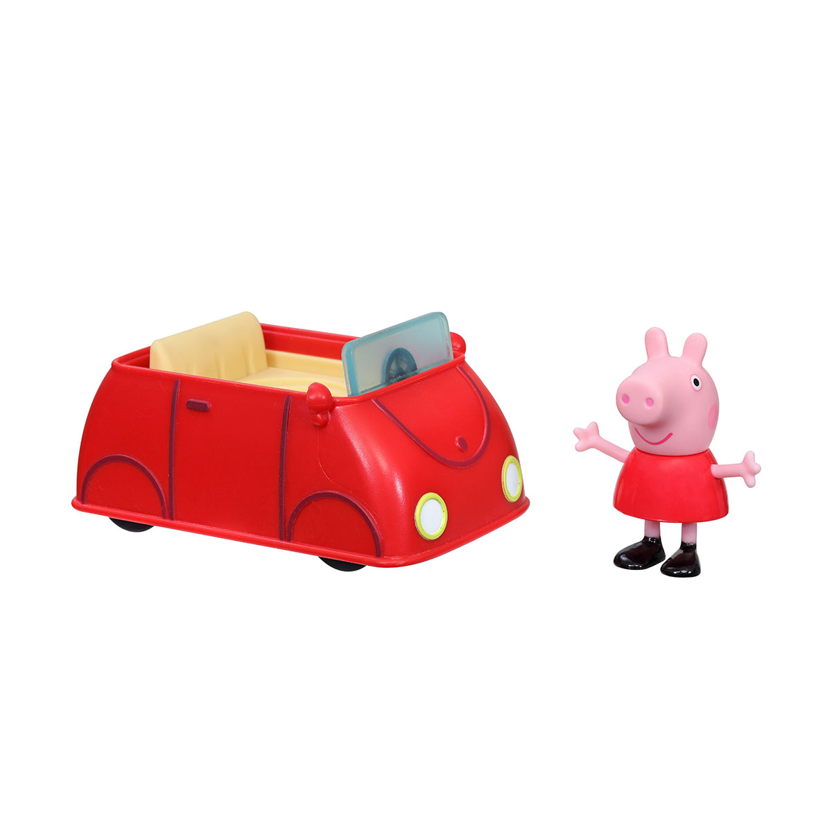 Ігровий набір Машинка Пеппи Peppa Pig для дітей з фігуркою Червоний — превʼю 4