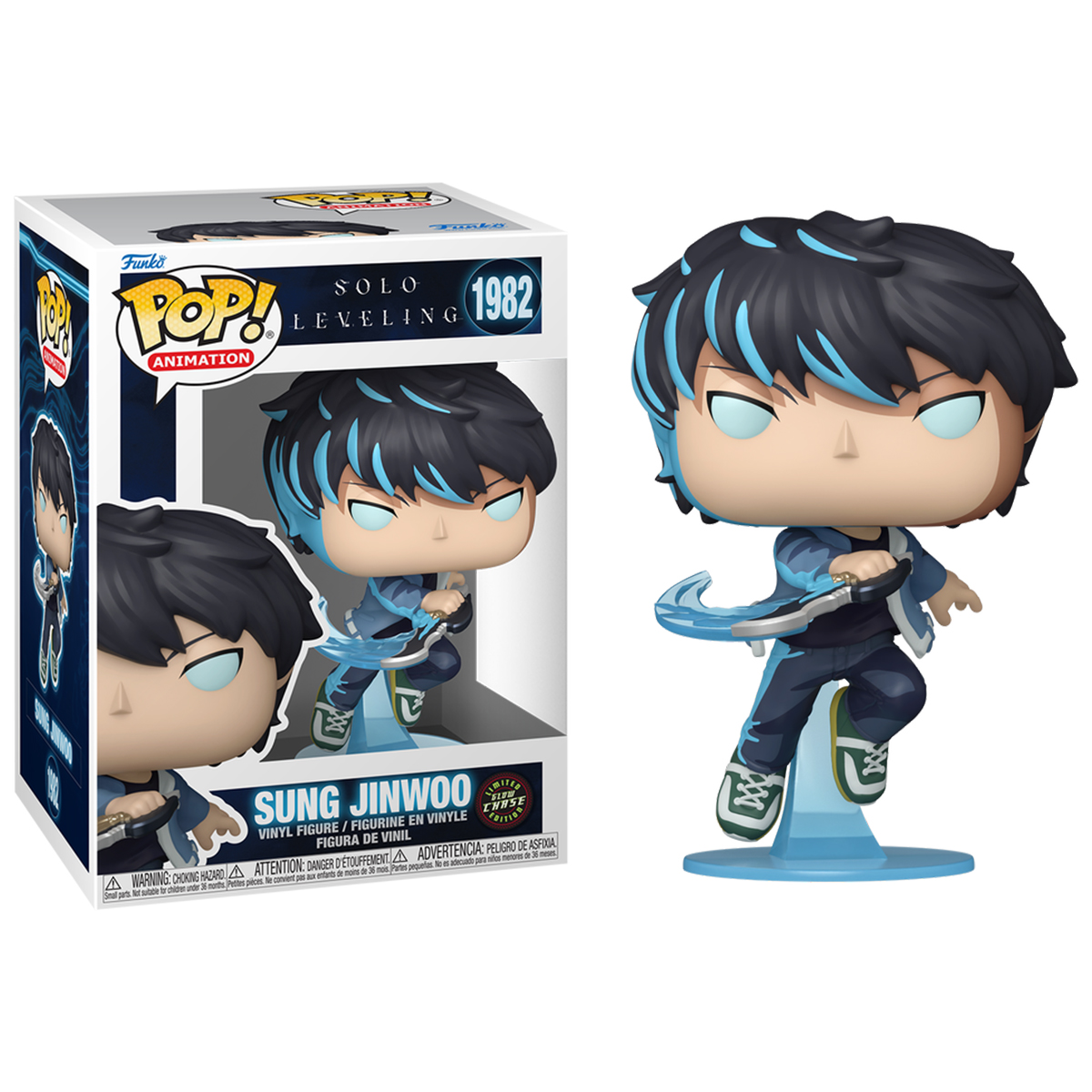 Колекційна ігрова фігурка Funko POP - Сонг Джіну - Solo Leveling Sung Jinwoo — превʼю 9