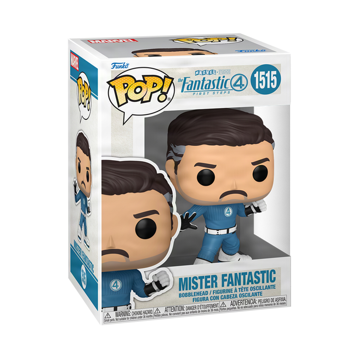 Фігурка Містер Фантастик (Mr Fantastic) — Funko Pop — Fantastic Four — превʼю 3