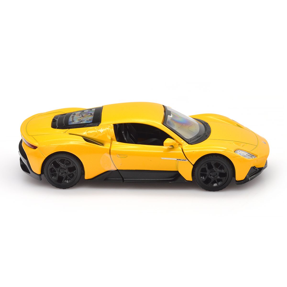 Автомодель Maserati MC20 TechnoDrive 1:32 металева Жовта — превʼю 7