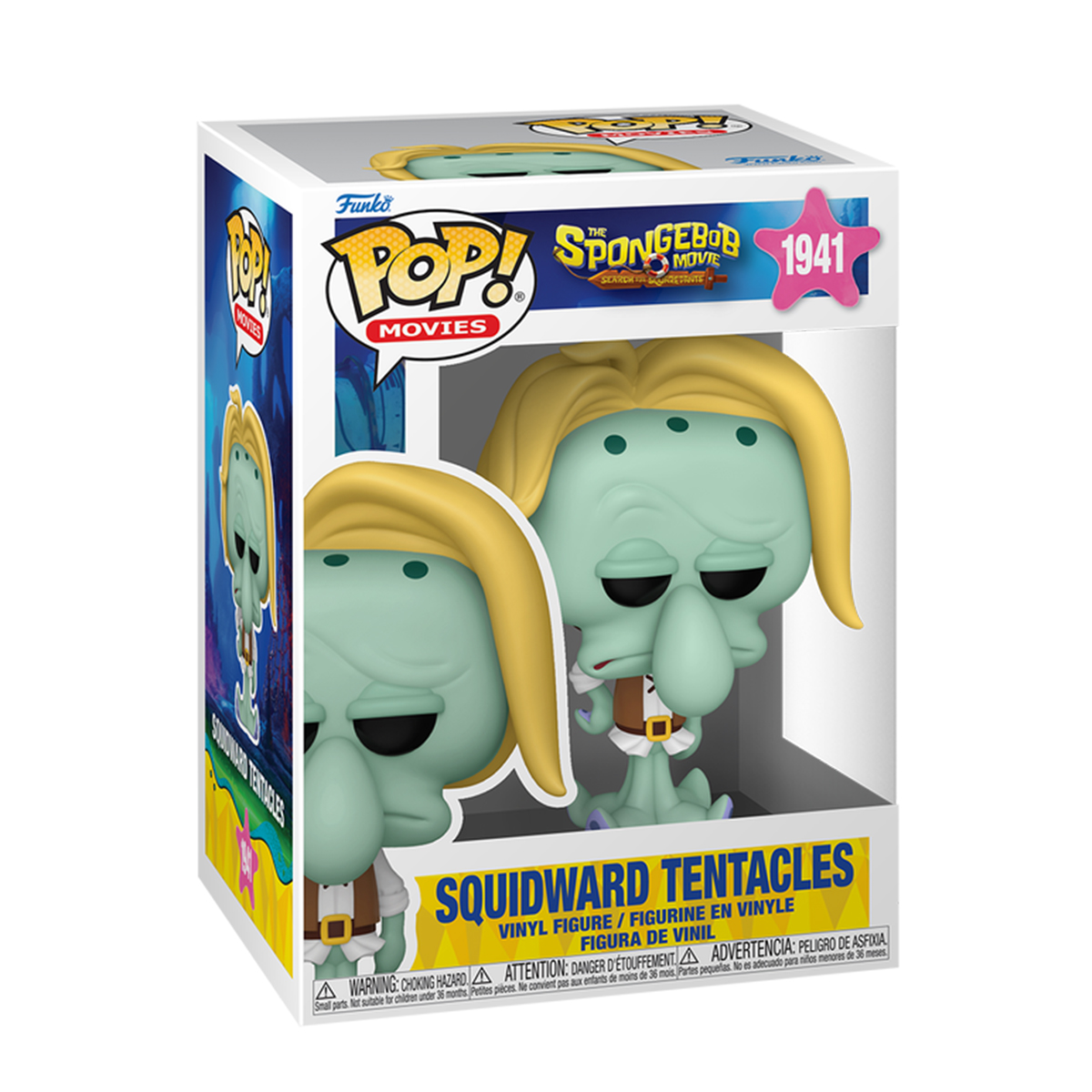 Колекційна ігрова фігурка Funko POP Губка Боб Квадратні Штани - Пірат Сквідвард — превʼю 3