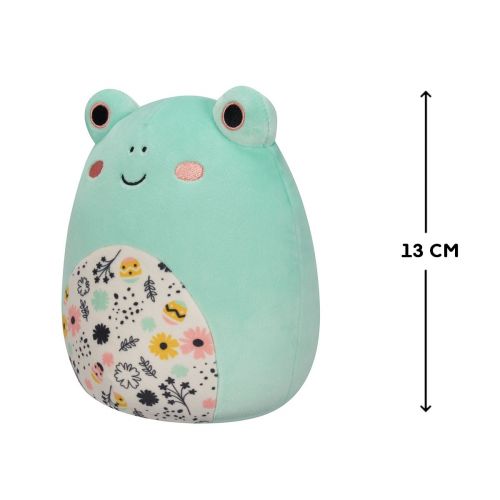 М'яка іграшка Squishmallows Жабка Фрід 13 см Різнобарвна — превʼю 2