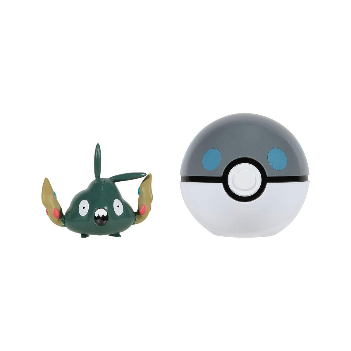 Ігровий набір Pokemon W15 Траббіш з покеболом Jazwares 5 см дитячий фігурка — превʼю 4