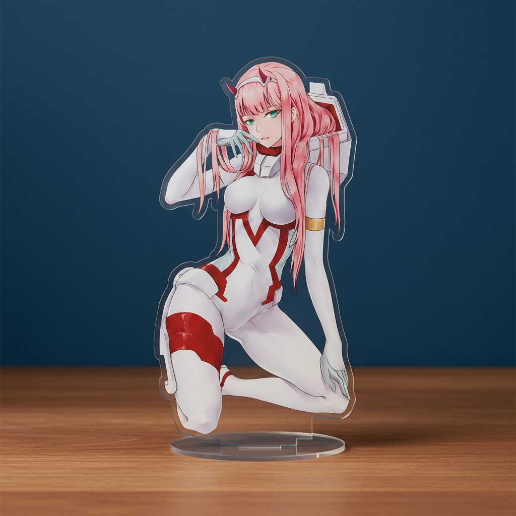 Акрилова фігурка 02 Zero Two Милий у Франксі Darling in the Franxx 150 x 50 мм — превʼю 4