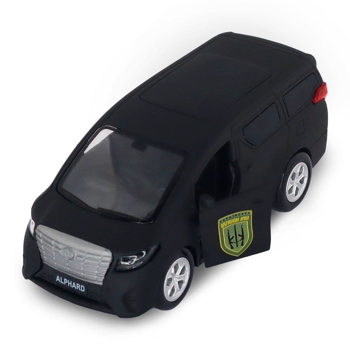 Колекційна автомодель Toyota Alphard Шеврони Героїв УДА 1:40 металева — превʼю 30