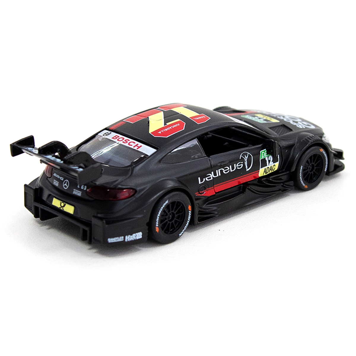 Автомодель Techno Drive Mercedes-AMG C63 DTM металева 1:32 Чорна — превʼю 20