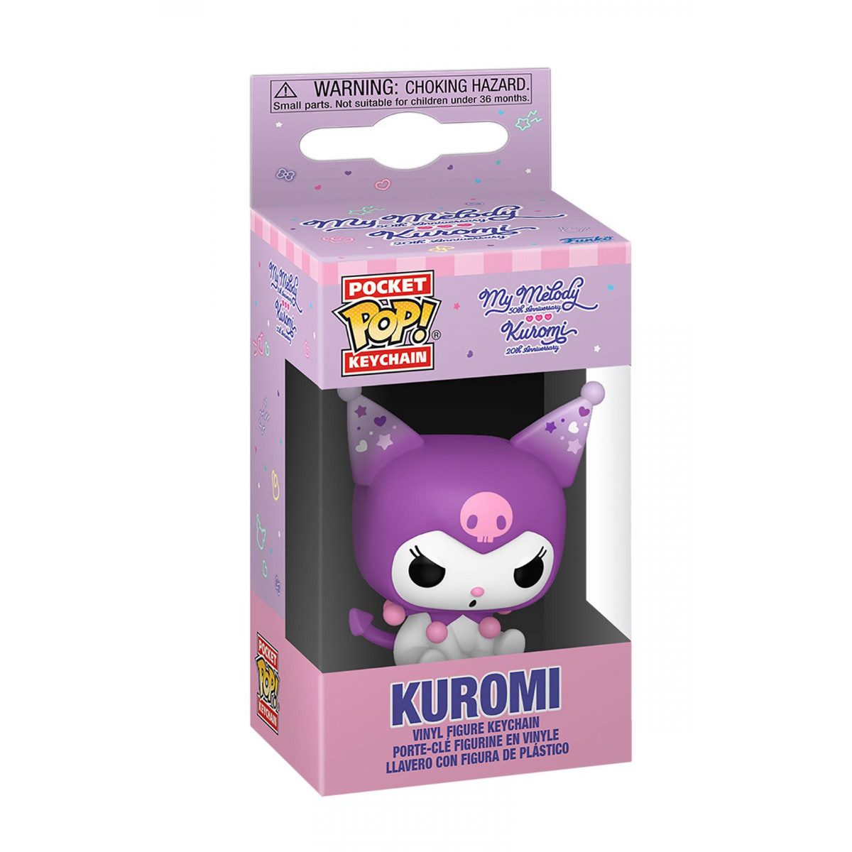 Колекційна ігрова фігурка на кліпсі Funko Kuromi & My Melody - Kuromi Чорний — превʼю 4