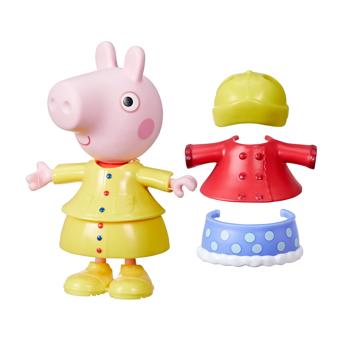 Ігровий набір дитячий Peppa Figurines Одягни Пеппу 15 см з аксесуарами — превʼю 11