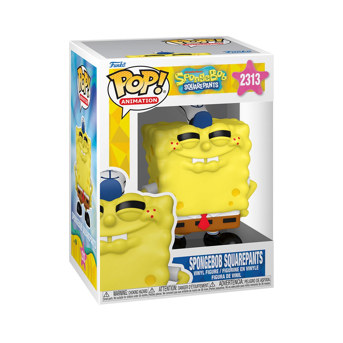 Фігурка Funko POP! Губка Боб Квадратні Штани посміхається — превʼю 4