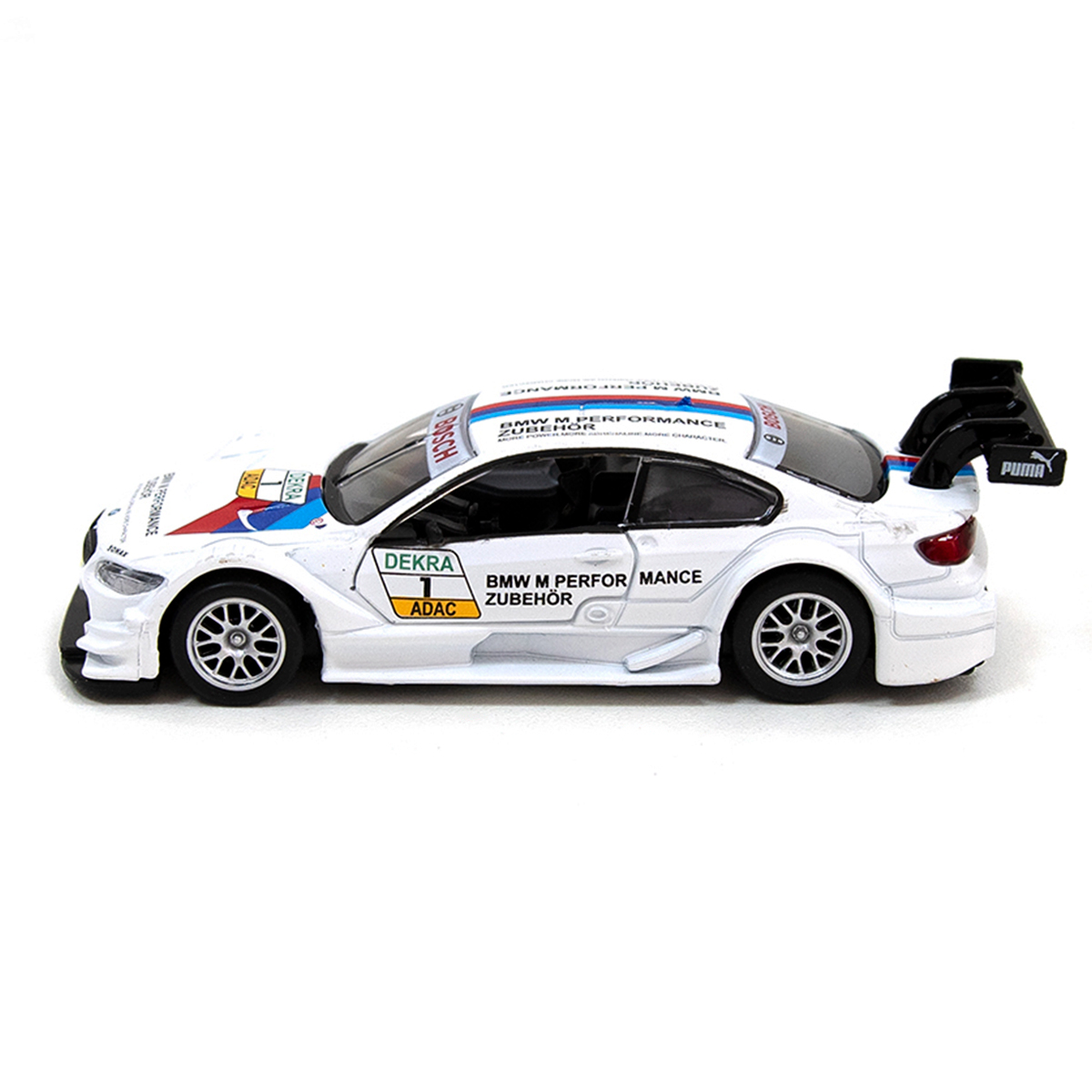 Автомодель BMW M3 DTM TechnoDrive металева з функцією pull-back Біла — превʼю 17