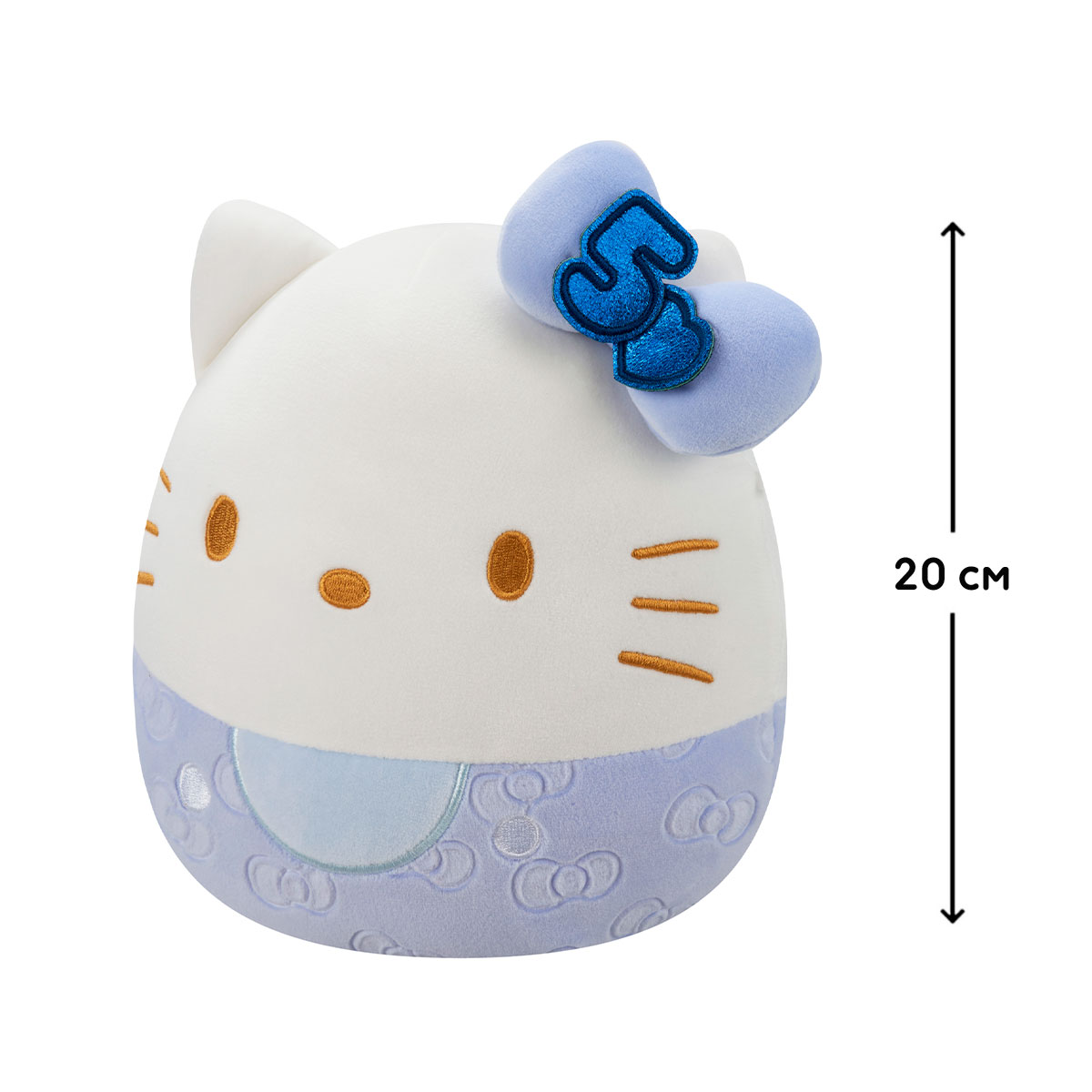 М'яка іграшка Squishmallows – Hello Kitty (Хелоу Кітті) – 20 см — превʼю 9