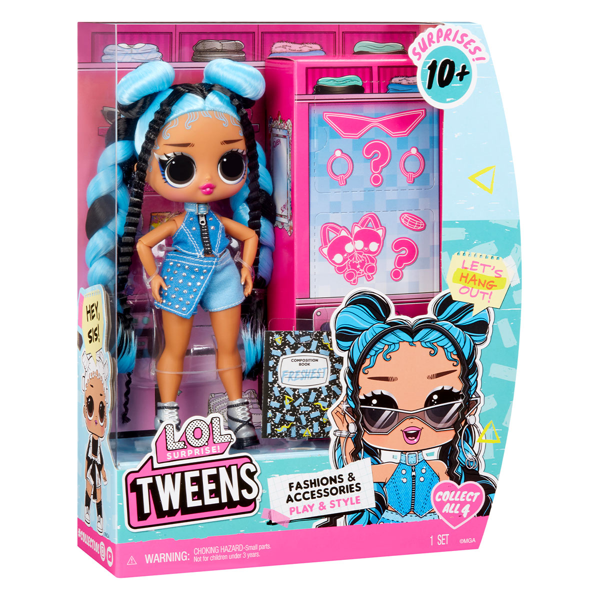 Лялька L.O.L. Surprise! Tweens Core Бешкетниця 15 см з 10 сюрпризами — превʼю 20