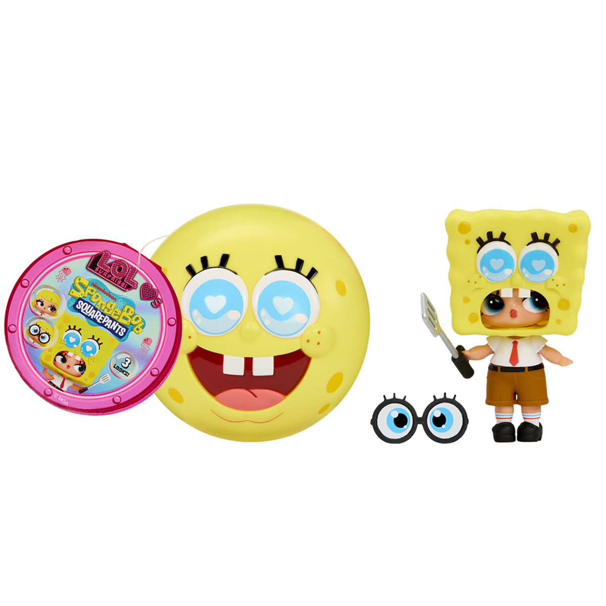 Ігровий набір з лялькою L.O.L. Surprise! Loves SpongeBob SquarePants 7 сюрпризів