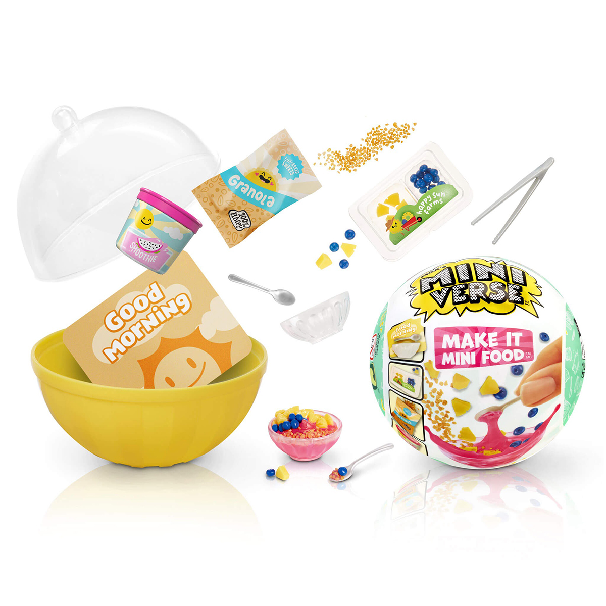 Ігровий набір Miniverse Mini Food 3 Створи кафе дитячий з інгредієнтами — превʼю 10